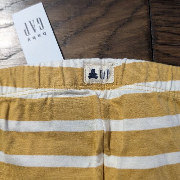 New Gap toddler organic cotton striped leggings size 3 years - Picture 8 of 10